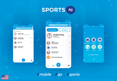 SportsHi - Application mobile