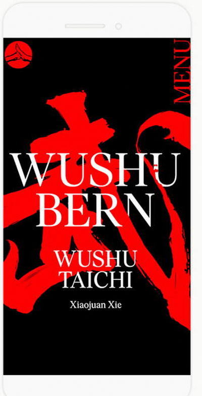 Web Design for Wushu Bern - Application web