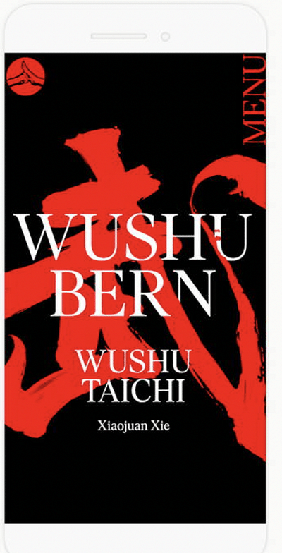 Web Design for Wushu Bern - Applicazione web