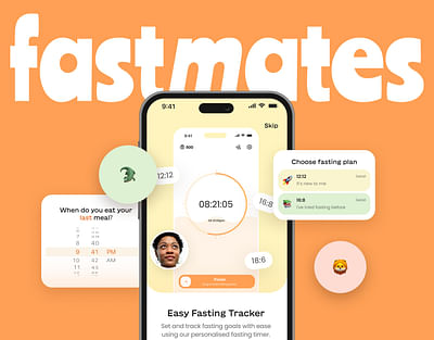 Fastmates: Fasting and Socialisation Mobile App - Usabilidad (UX/UI)