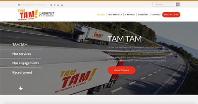 TAMTAM Transport - Diseño Gráfico