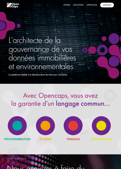 Site Internet et animation OpenCaps.io - Production Vidéo