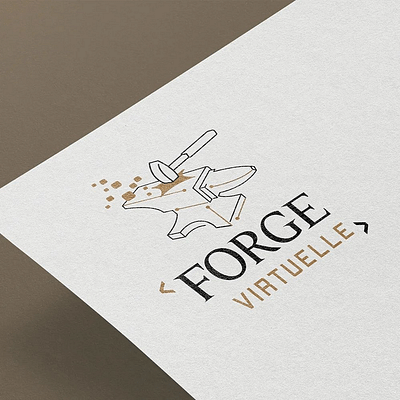 Forge Virtuelle - Logo - Image de marque & branding