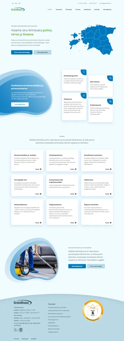 Grandhaus website - Creación de Sitios Web