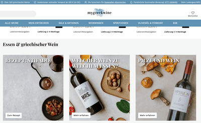mygreekwine – Affiliate Marketing - Marketing