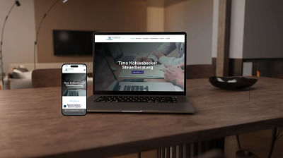 Website für eine Steuerberatungskanzlei - Website Creation