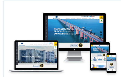 Web Design Services - India cements - Website Creation