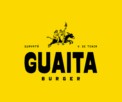 Rebranding para Guaita Burger - Diseño Gráfico