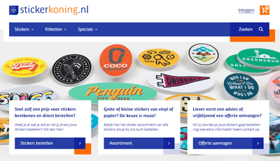 Stickerkoning | SEA & SEO strategie en realisatie - Online Advertising