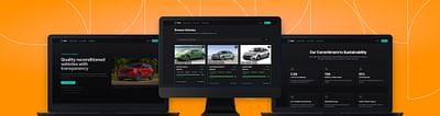 Site e-commerce de reconditionnement de véhicules - Application mobile