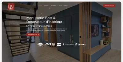Création site web - AD Agencement - Création de site internet