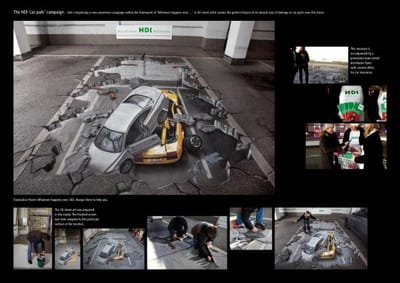 THE HDI CAR PARK CAMPAIGN - Werbung