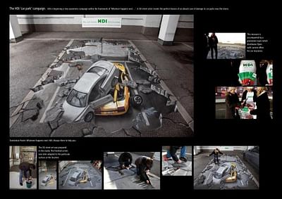 THE HDI CAR PARK CAMPAIGN - Reclame