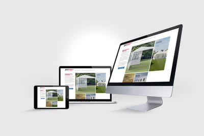 Responsive website voor Verhuurbedrijf - Website Creatie