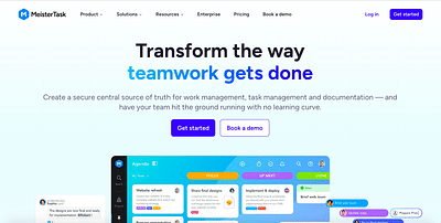 High-Performance Task Management Site - Webseitengestaltung