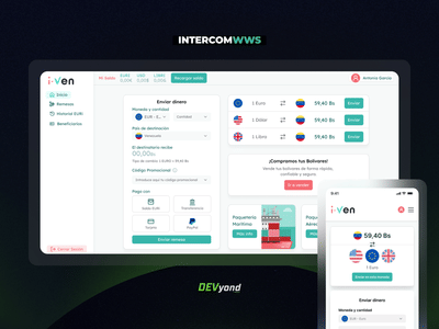 Intercom - Diseño y desarrollo front end de la aplicación web - Web Application