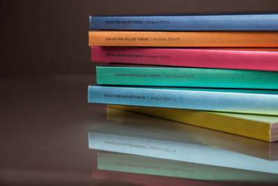Oskar von Miller Forum – Jahrbuch - Grafikdesign