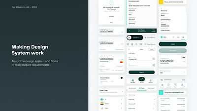 Animation & Prototypes, Design System - Application mobile