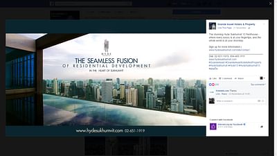Social Media Campaign for a leading Condominium - Réseaux sociaux