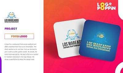 Los Mareados Seafood (Logo & Website) - Grafikdesign