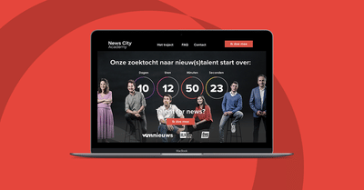 DPG Media - News City Acadamy - Web Applicatie
