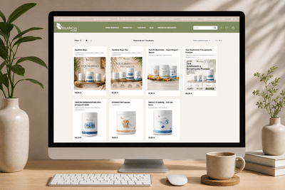 Creación página web ecommerce Bilancia Pure - Creación de Sitios Web
