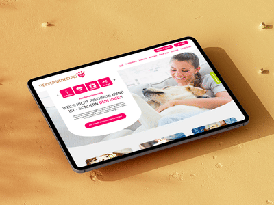 Website - tierversicherung.biz - Webseitengestaltung