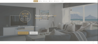 Mel Home - Création de site internet