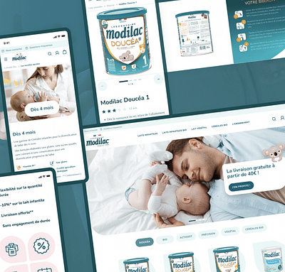 Modilac - Site e-commerce - E-Commerce