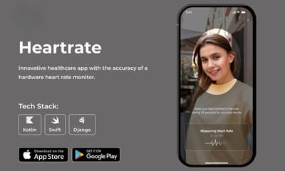Mobile App Development for Measuring Heart Rate - Mobile App