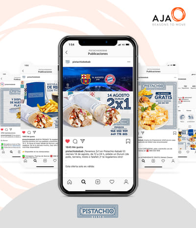Branding en Redes Sociales | Pistachio Kebab - Estrategia de contenidos
