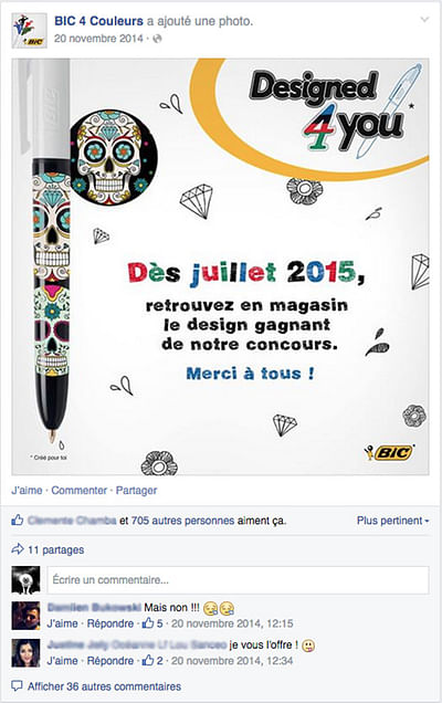 BIC 4 Couleurs - Branding & Positionering