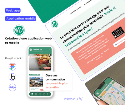 Osez-nu - Application mobile
