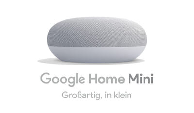Social Media Spots für Google Home Mini - Grafikdesign