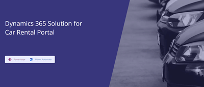 Dynamics 365 Solution for Car Rental Portal - Web Application
