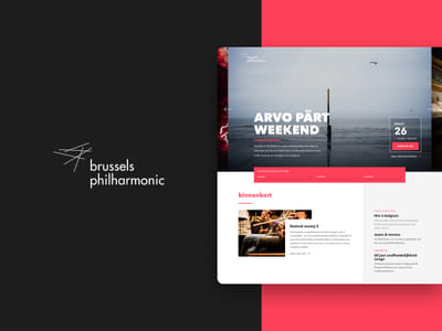 Brussels Philharmonic - Website Creatie