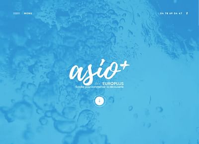 Asio Plus - Site Vitrine - Grafikdesign