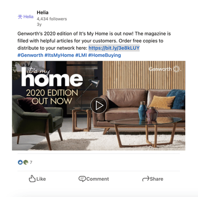 Boosting Genworth Australia’s Social Media Engagement - Copywriting