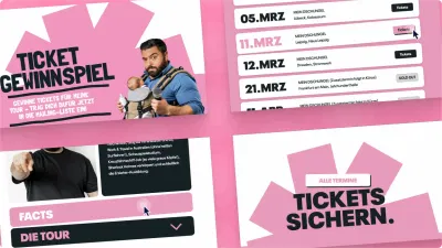Website für Serdar Karibik - Webseitengestaltung