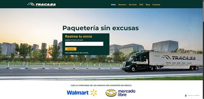 Website, SEO and the Paqueteria Sin Excusas Campaign for Tracasa - SEO
