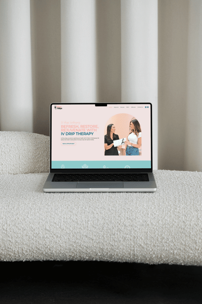 IFlow Drips - Website - Création de site internet