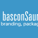 basconSaura, branding, packaging & design logo
