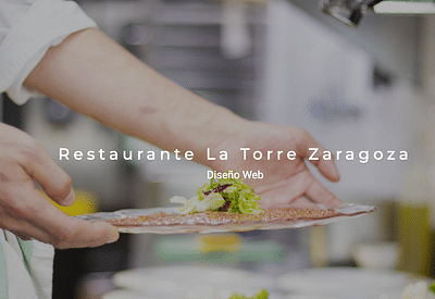 Diseño Web Restaurante La Torre Zaragoza - Ontwerp