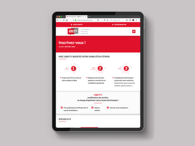 Site Internet - Jobcity - Website Creation