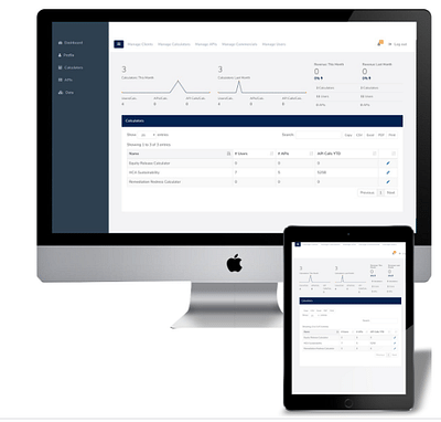 Financial Assessment Portal - Webseitengestaltung