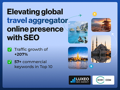 Kiwi.com | Global Travel Aggregator +207% Traffic - Marketing