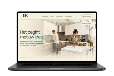 Interieurwerken Kevin — ontwerpvoorbeeld - Webseitengestaltung