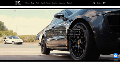 E-Commerce Website For EZ Car Care Nepal