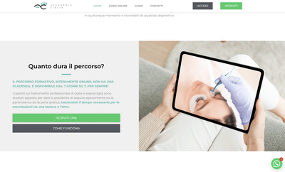 Accademia Ciglia - Logo, Brand Identity e Sito web - Publicité