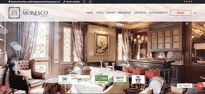 Marketing services for Moreco Hotel - Grafikdesign